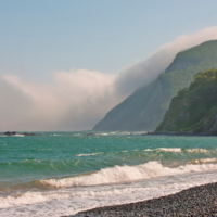 Контрасты  морского побережья.