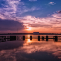 На набережной после ливня 