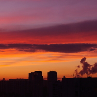 Вечер в городе