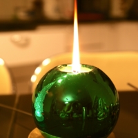Новогодняя свеча