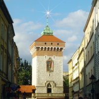 Флорианская башня в Кракове
