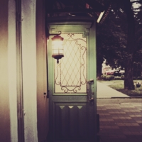 Старинная французская дверь