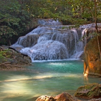 Водопад на реке Квай.