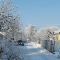 Зимний переулочек