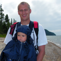 А папа закаленный