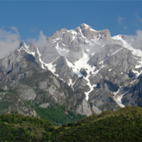 "фрактальная" гора