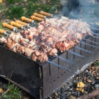 Шашлычок под коньячок.