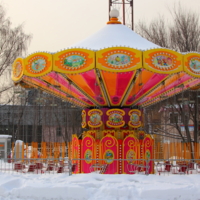 Зимняя карусель.