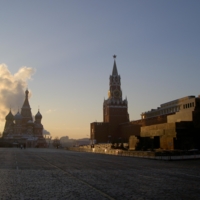 Утро на Красной площади