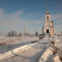 Сельский храм в русской глубинке