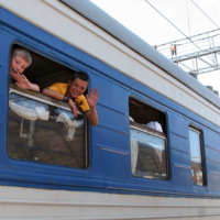 Мы едем, едем, едем:)