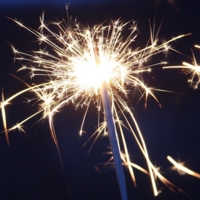 Новогодний звездопад.