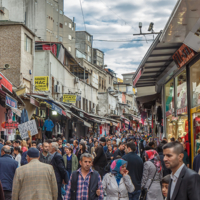 Уличная торговля в Стамбуле