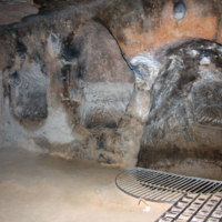 Подземные жилища в Каппадокии.