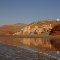 Розовый городок