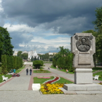 В городском саду