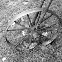 Старое колесо