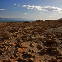 Oблака над Мертвым морем