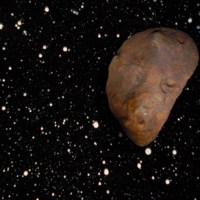 Астероид с лицом инопланетянина