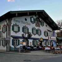 в Oberammergau.