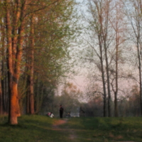 Вечер в Серебрянке