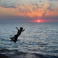 Полёты на закате