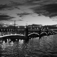 Белые ночи Троицкого моста.