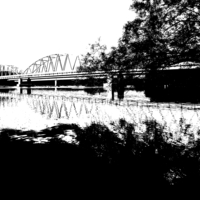 Черно-белый мост