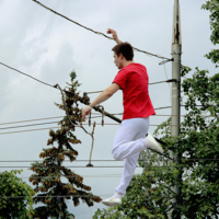 Бегущий по проводам