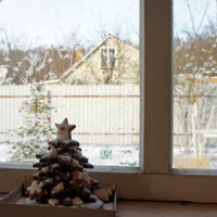 На Рождество