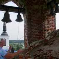 На колокольне