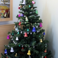 Елка в музее колокольчиков