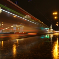 Предновогодний дождливый Питер