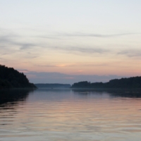 На вечерней зорьке