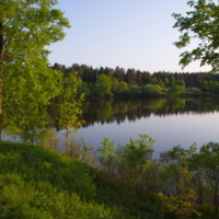 Перед закатом.