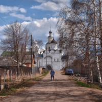 На сельской улице