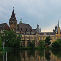 Замок Вайдахуняд-Венгрия.