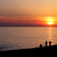 на вечерней зорьке