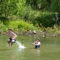 Водомётный двигатель