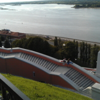 Пролёт Александровской лестницы