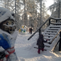 Однажды зимой в парке