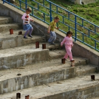 Детские игры на стройке-ОПАСНО.