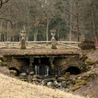 Руинный каскад. Павловск