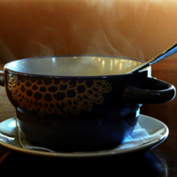 Темно-синяя