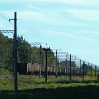 На переезде