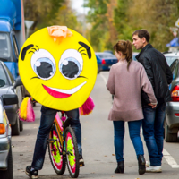 Весёлый смайлик