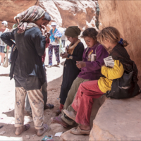 Дети Wadi Rum