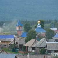 Банька на окраине деревни