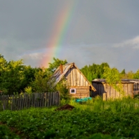 Деревенская банька...