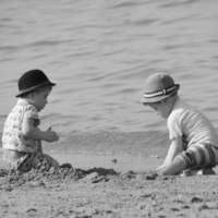 Познакомились на берегу